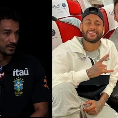 Danilo evita comparar Neymar a Messi e foca na realidade