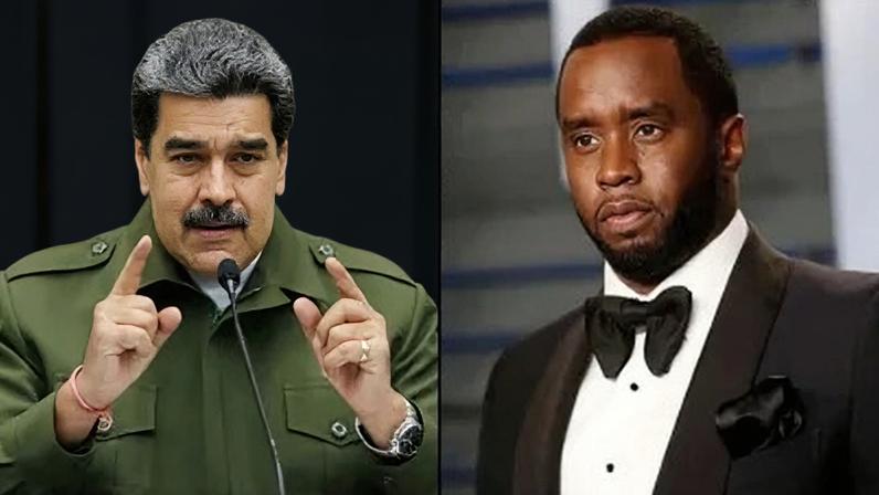 Nicolás Maduro, ex-ditador da Venezuela, e Sean "Diddy" Combs