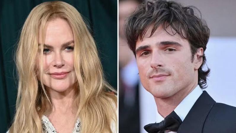 Nicole Kidman e Jacob Elordi — Foto: Getty Images