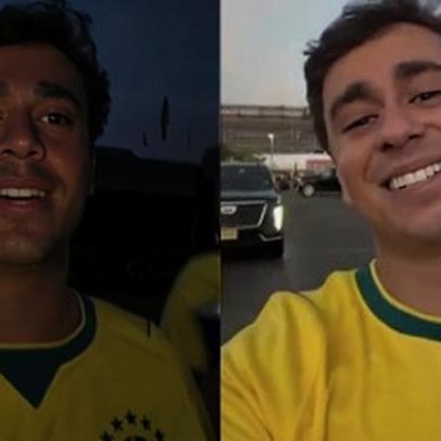 Nikolas nega uso de verba pública em viagem à Copa e cita "inveja"
