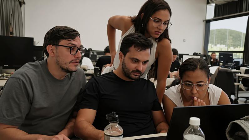 Hackathon da fintech Franq — Foto: Divulgação
