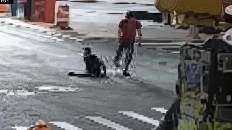 Foto colorida de homens saindo de bueiro em Nova York - Metrópoles