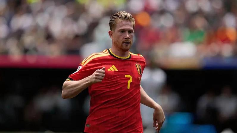 Kevin de Bruyne (Bélgica) durante jogo contra o Irã, no dia 21.06.2026.
