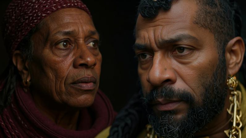 Dumi e Jendal, personagens de 'A Nobreza do Amor'