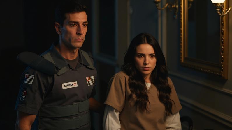 Em 'Quem Ama Cuida', Adriana (Letícia Colin) é condenada pela morte de Arthur Brandão (Antonio Fagundes)