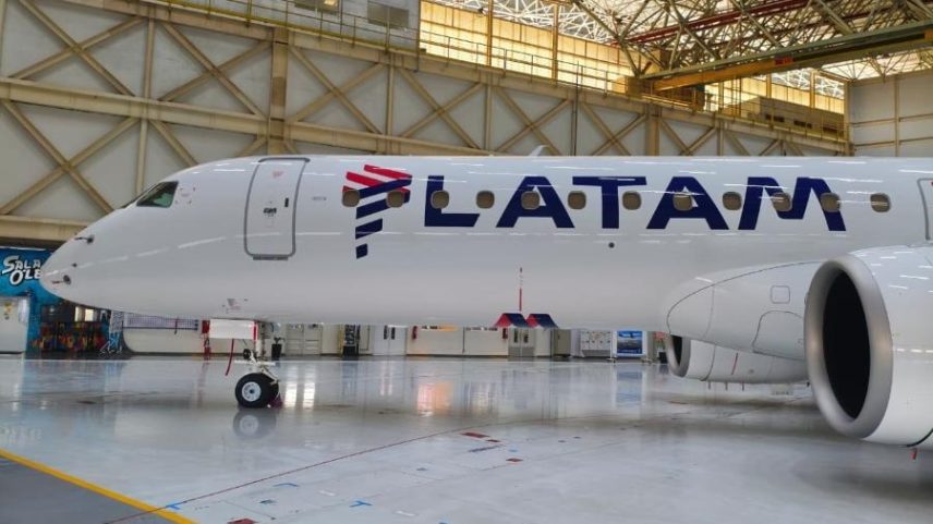 Novo Avião da Latam