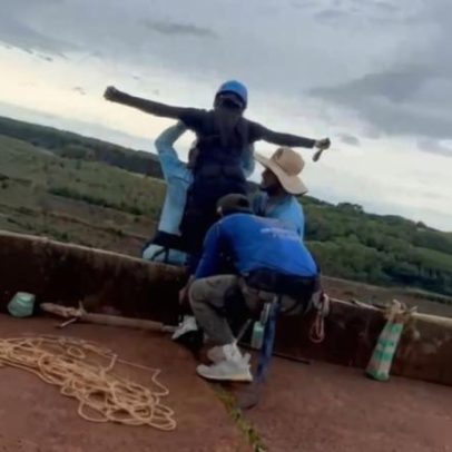 Novos ângulos mostram momento de tragédia com rope jump em SP