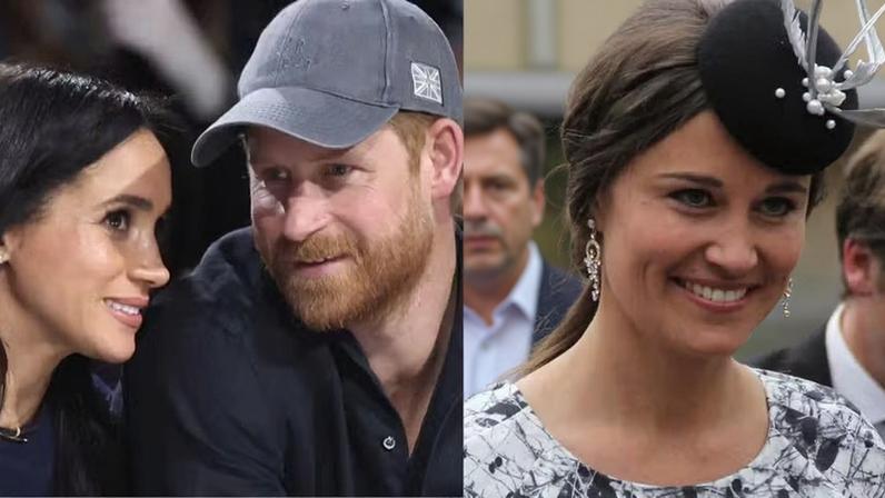 Meghan Markle e Harry; Pippa Middleton — Foto: Getty