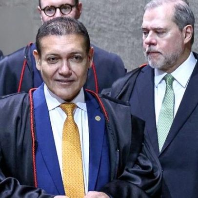 Nunes Marques será relator de ação de Flávio Bolsonaro contra Lula