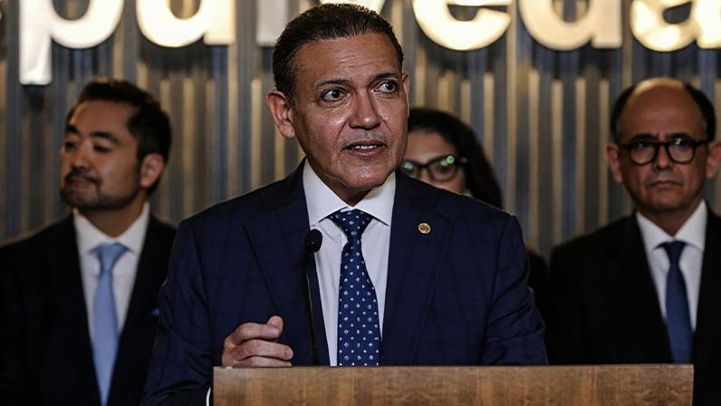 O evento de lançamento aconteceu na sede do TSE nesta 5ª feira (18.jun.2026); na imagem, o ministro Kassio Nunes Marques