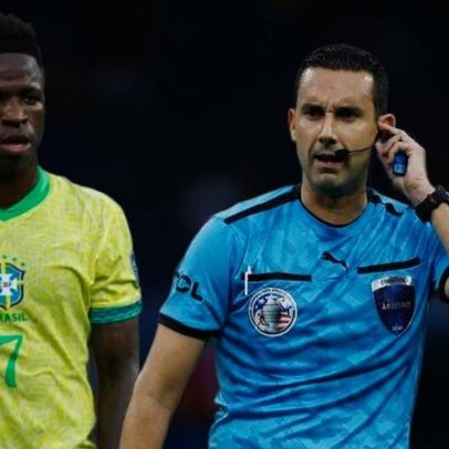 Juiz que anulou gol de Vini gerou reclamação formal do Brasil em 2018