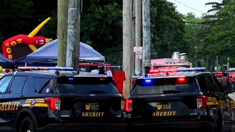 Imagem colorida de viaturas de polícia em Ohio