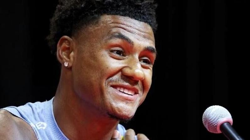 Ollie Watkins, atacante da Inglaterra, em coletiva, durante Copa do Mundo