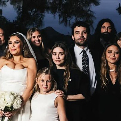 Mary-Kate e Ashley Olsen aparecem juntas em casamento do irmão