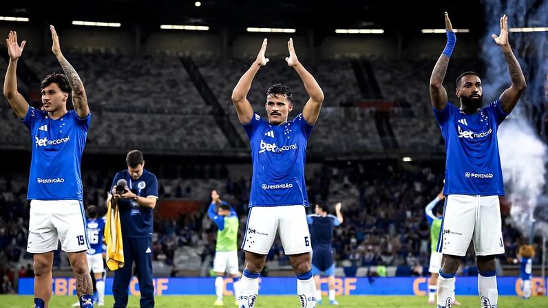 Cruzeiro x Goiás, no Mineirão (Foto: Gustavo Aleixo/Cruzeiro)