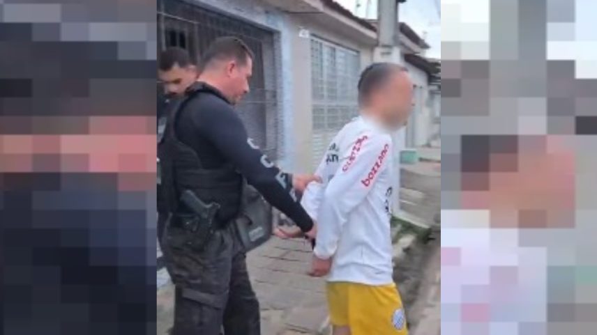 Imagem colorida de operação em AL