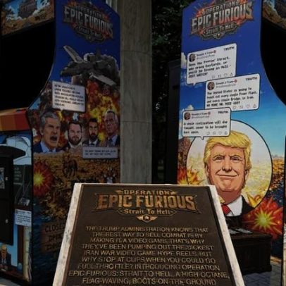 Jogo satiriza Trump e o conflito com o Irã