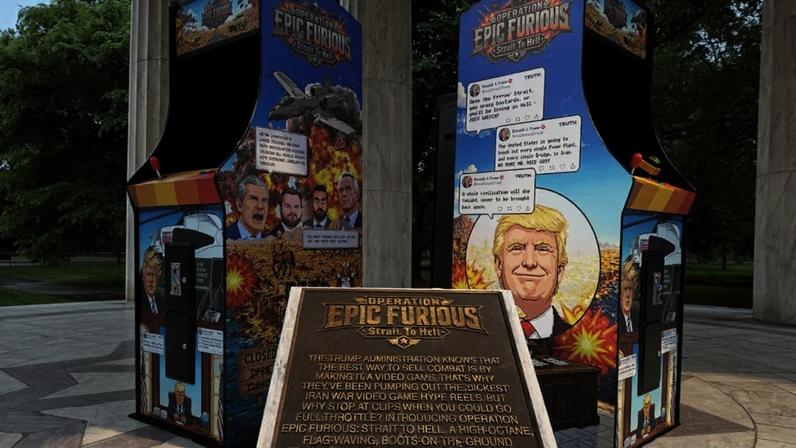 Jogo satiriza Trump e o conflito com o Irã