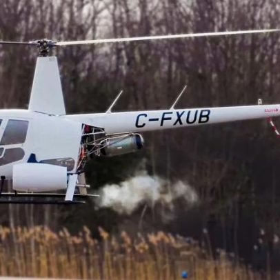 Helicóptero movido a hidrogênio realiza primeiro voo pilotado