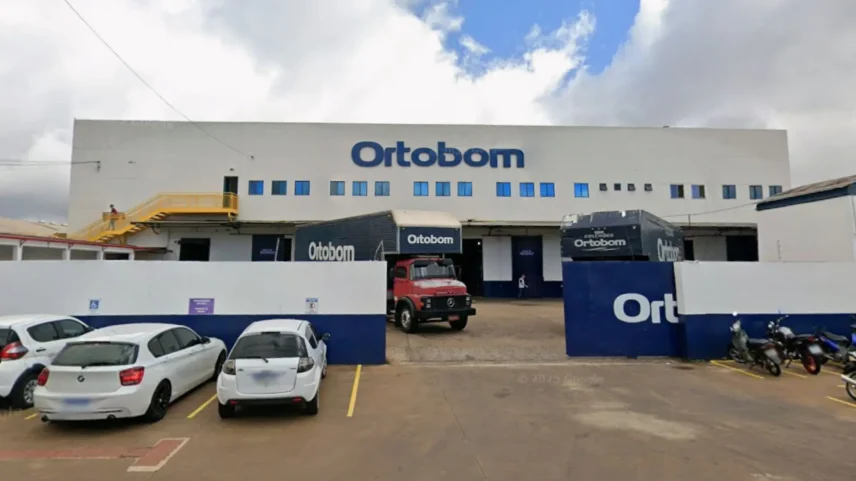Fábrica da Ortobom em Arapongas (PR) (Foto: Google Maps)