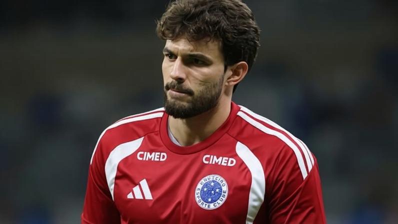 Otavio, goleiro do Cruzeiro, durante partida do Brasileirão 2026