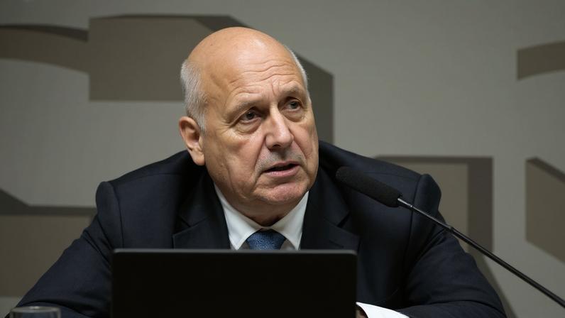 O presidente da CVM, Otto Lobo — Foto: Geraldo Magela/Agência Senado
