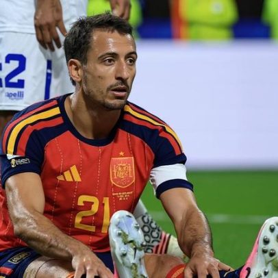 Copa: capitão da Espanha fica 30 minutos sem tocar na bola e quebra recorde
