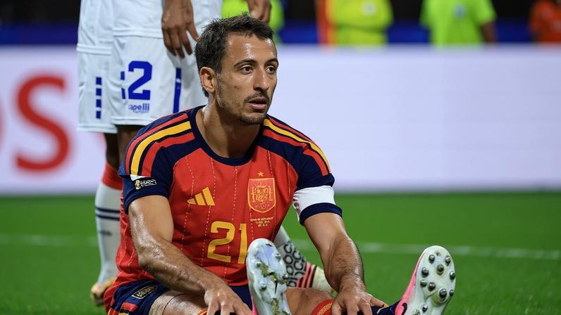Oyarzabal durante o empate sem gols da Espanha contra Cabo Verde na Copa do Mundo