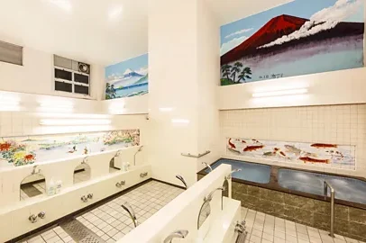 Casa de banhos escondida da era Edo que simboliza Tóquio