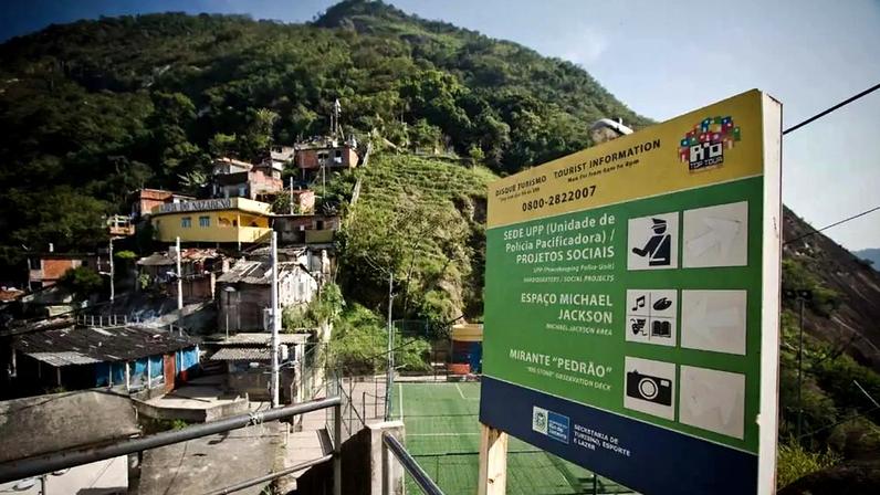 Morro Dona Marta, no Rio de Janeiro