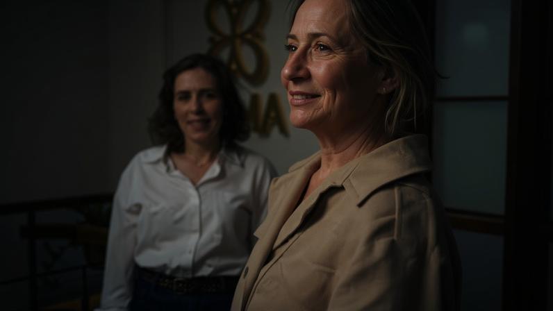 Daniela (à esq.) e Mariana Gorski, da Dama, confeitaria com 7 lojas próprias em endereços nobres na capital paulista e receita de R$ 40 milhões