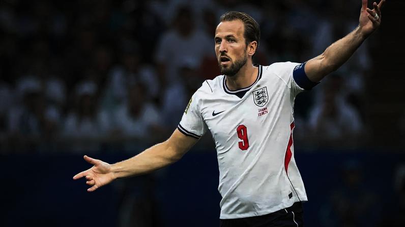 Harry Kane (Inglaterra) durante jogo contra o Gana, no dia 23.06.2026.