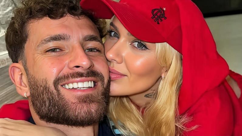 Léo Pereira e Karoline Lima — Foto: Reprodução/ Instagram