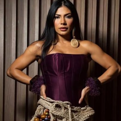 Ex-BBB Marciele inspira look com açaí e celebra raízes amazônicas no São João