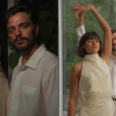 Agatha Moreira usa vestido branco em casamento de amigos; veja fotos