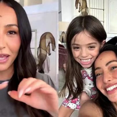 Sabrina Sato diz ter escondido gravidez da família pela filha Zoe