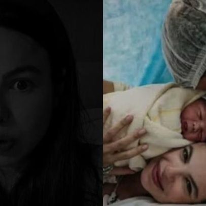 Sthefany Brito relata susto ao ver filho engolir sangue durante amamentação