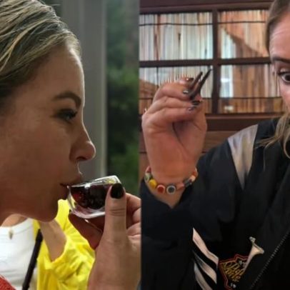 Paolla Oliveira prova culinária chinesa e amplia paladar