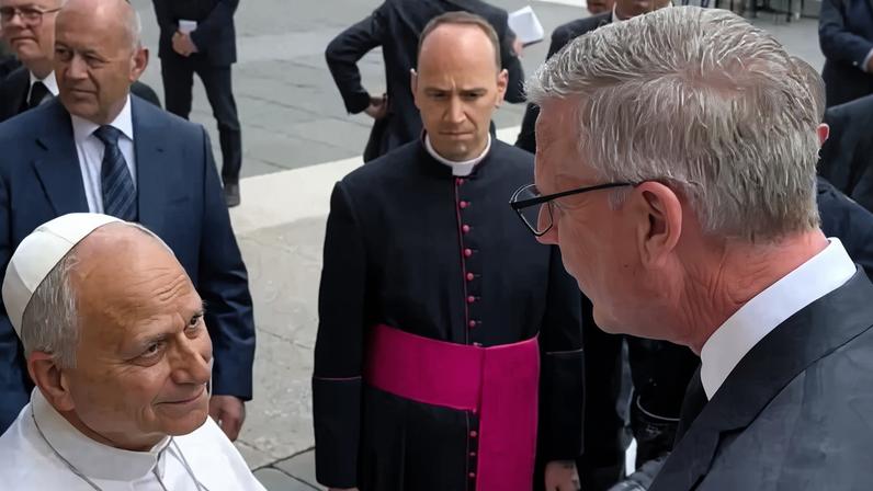imagem colorida papa restituição