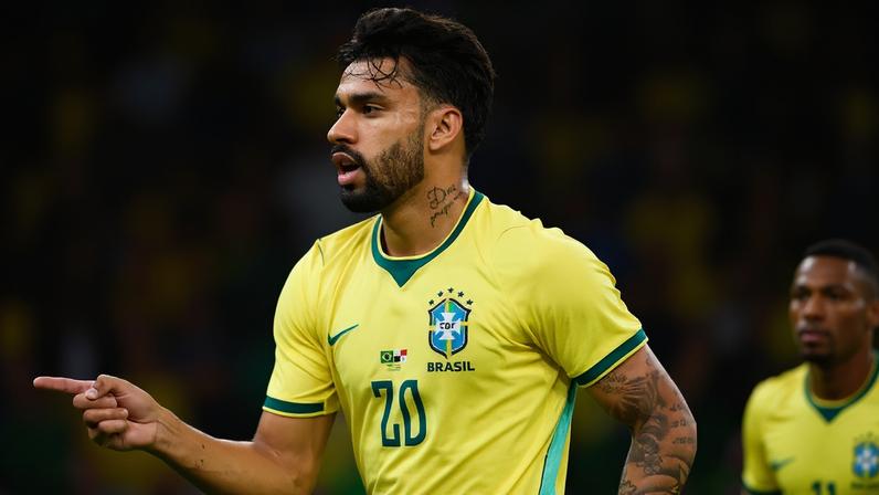 Paquetá durante partida da Seleção contra o Panamá (Foto: Divulgação/CBF)