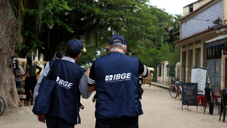 O IBGE (Instituto Brasileiro de Geografia e Estatística) faz primeiro teste preparatório do Censo Demográfico 2022, na Ilha de Paquetá, no Rio de Janeiro.