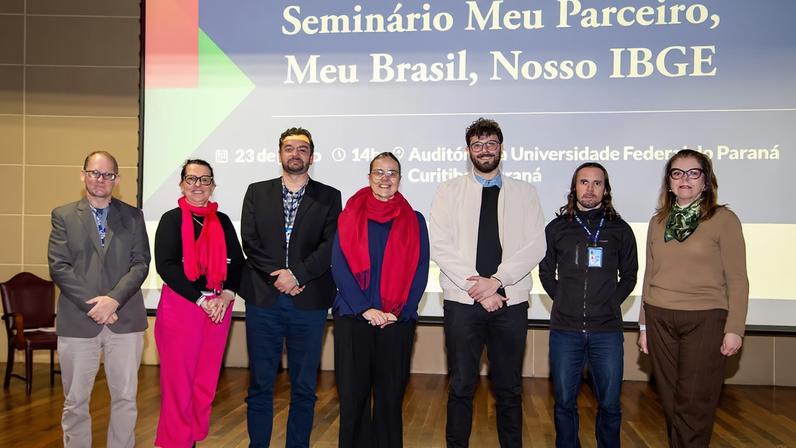 A iniciativa teve como principal objetivo ampliar o diálogo com parceiros institucionais e fortalecer o papel do IBGE. - Foto: IBGE-SES/PR