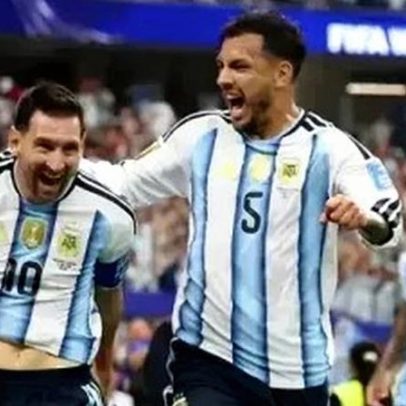 Jogadores da Argentina exaltam Messi como o melhor da história