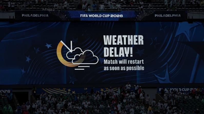 Weather delay: entenda o protocolo que paralisa partidas da Copa