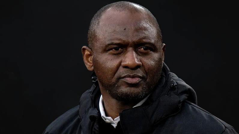 Patrick Vieira ex-treinador do Crystal Palace — Foto: Divulgação / Crystal Palace