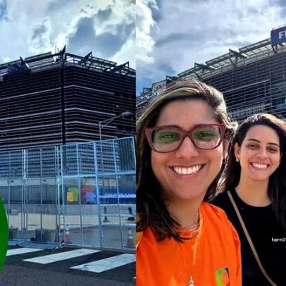 Visitamos o estádio da estreia da Seleção na Copa