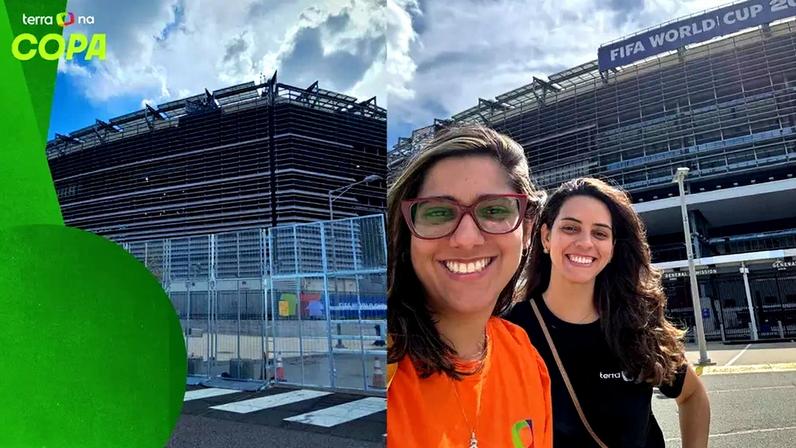 Visitamos o estádio da estreia da Seleção na Copa