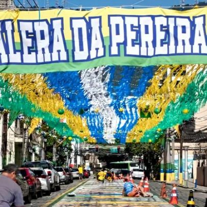 Ruas pintadas para a Copa voltam a colorir o Rio e resgatam tradição