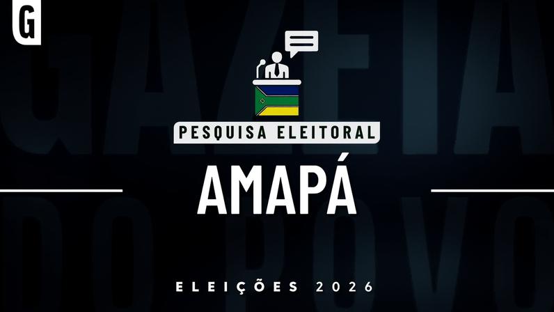Paraná Pesquisas ouviu 1.100 eleitores no Amapá. (Foto: Infografia/Gazeta do Povo)