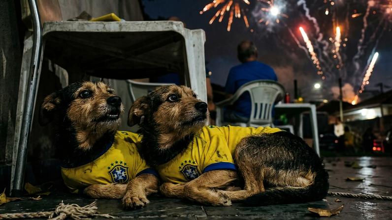 Copa 2026: orientações para proteger pets do medo de fogos